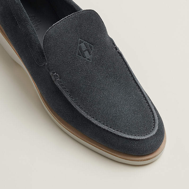 Mocassins Hermes - Low - Gris Orage