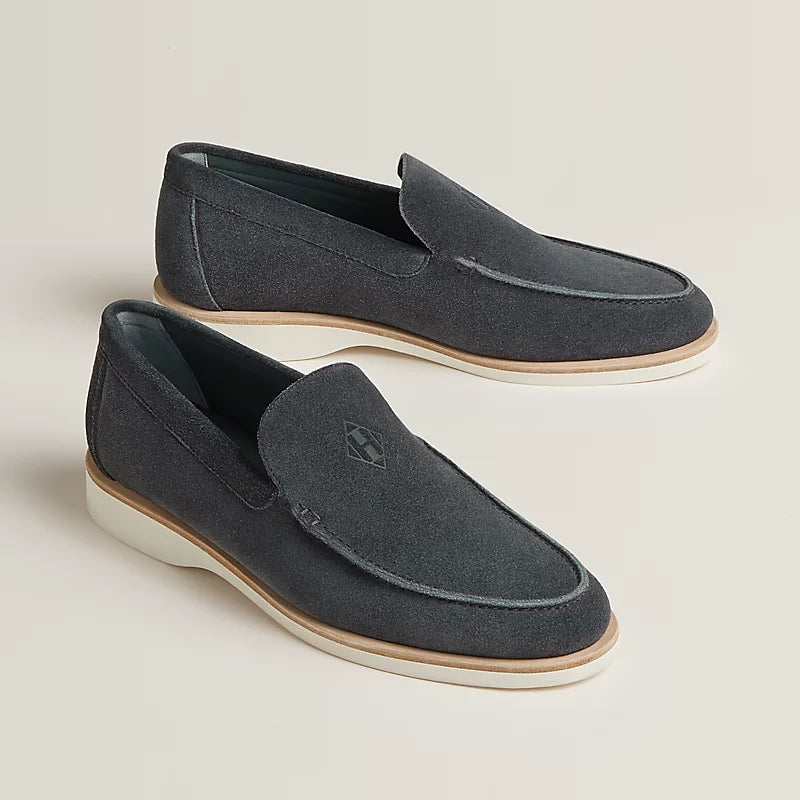 Mocassins Hermes - Low - Gris Orage