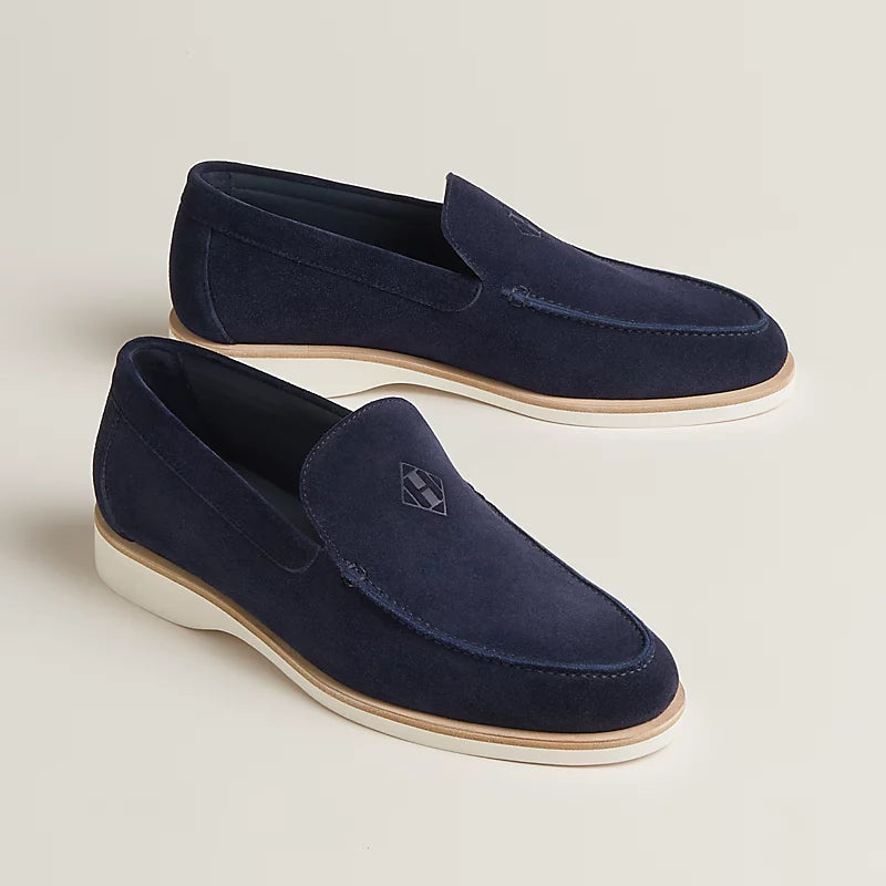 Mocassins Hermes - Low - Bleu Marine