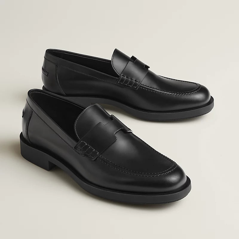 Mocassin Hermes - Lyde - Noir