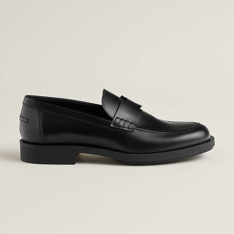 Mocassin Hermes - Lyde - Noir