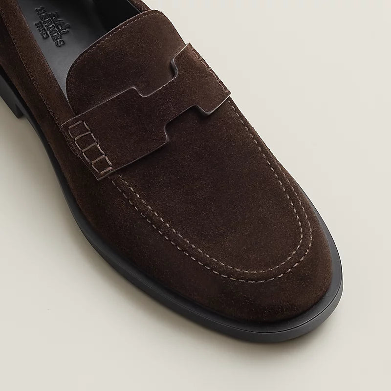 Mocassin Hermes - Lyde - Marron