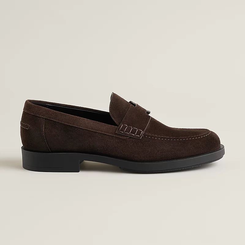 Mocassin Hermes - Lyde - Marron