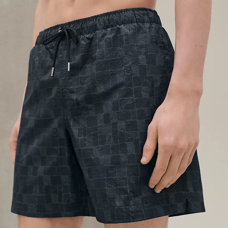 Short Hermes - Mosaique Equestre