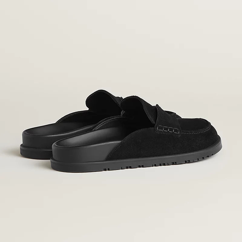 Mules Hermes - Go - Noir