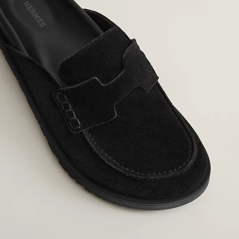 Mules Hermes - Go - Noir