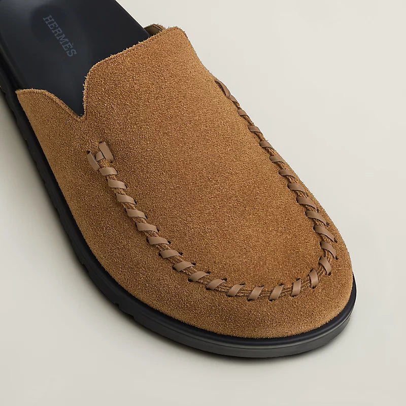 Mules Hermes - Johan - Marron