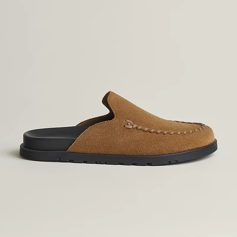 Mules Hermes - Johan - Marron