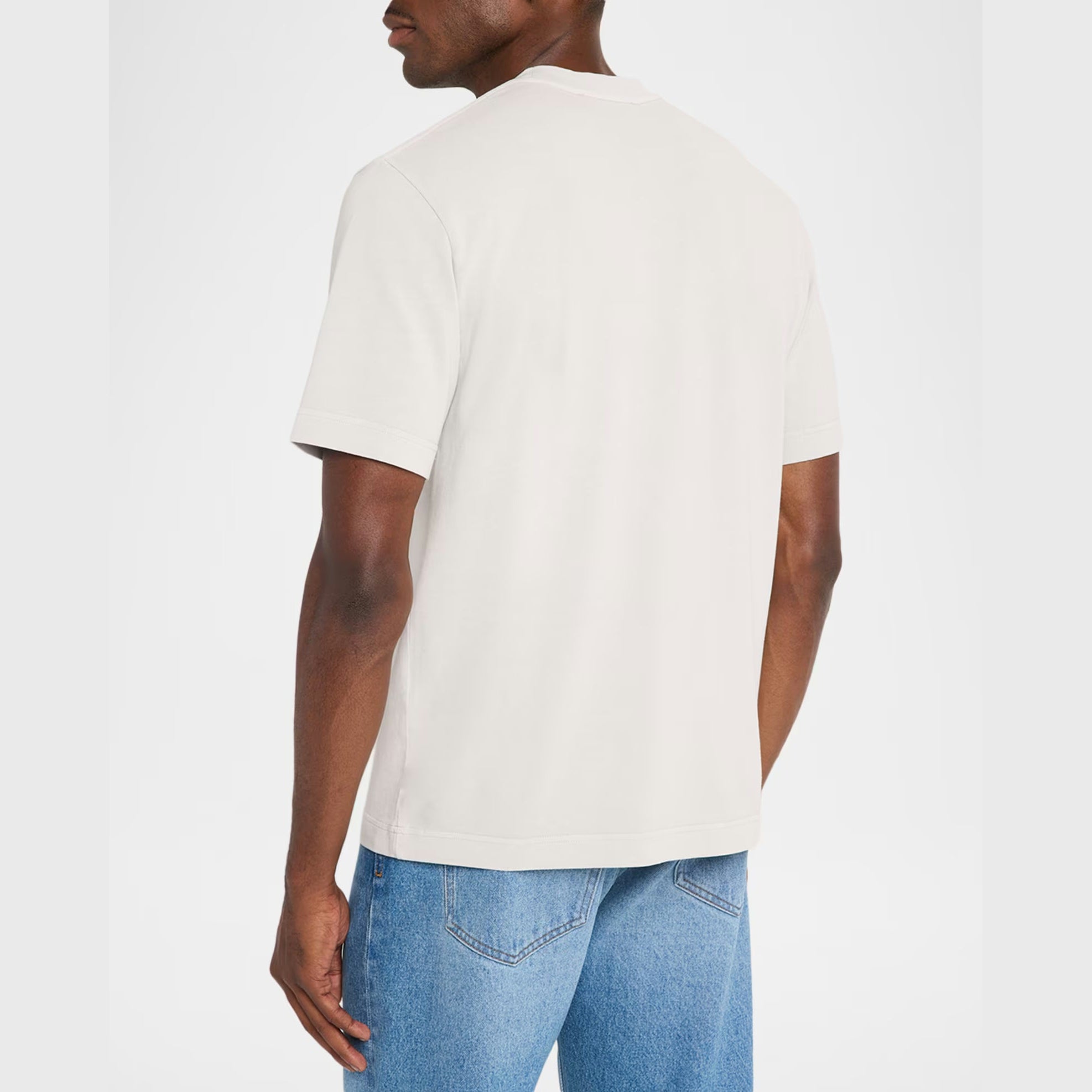 T-Shirt Jacquemus - Logo Brodé - Beige