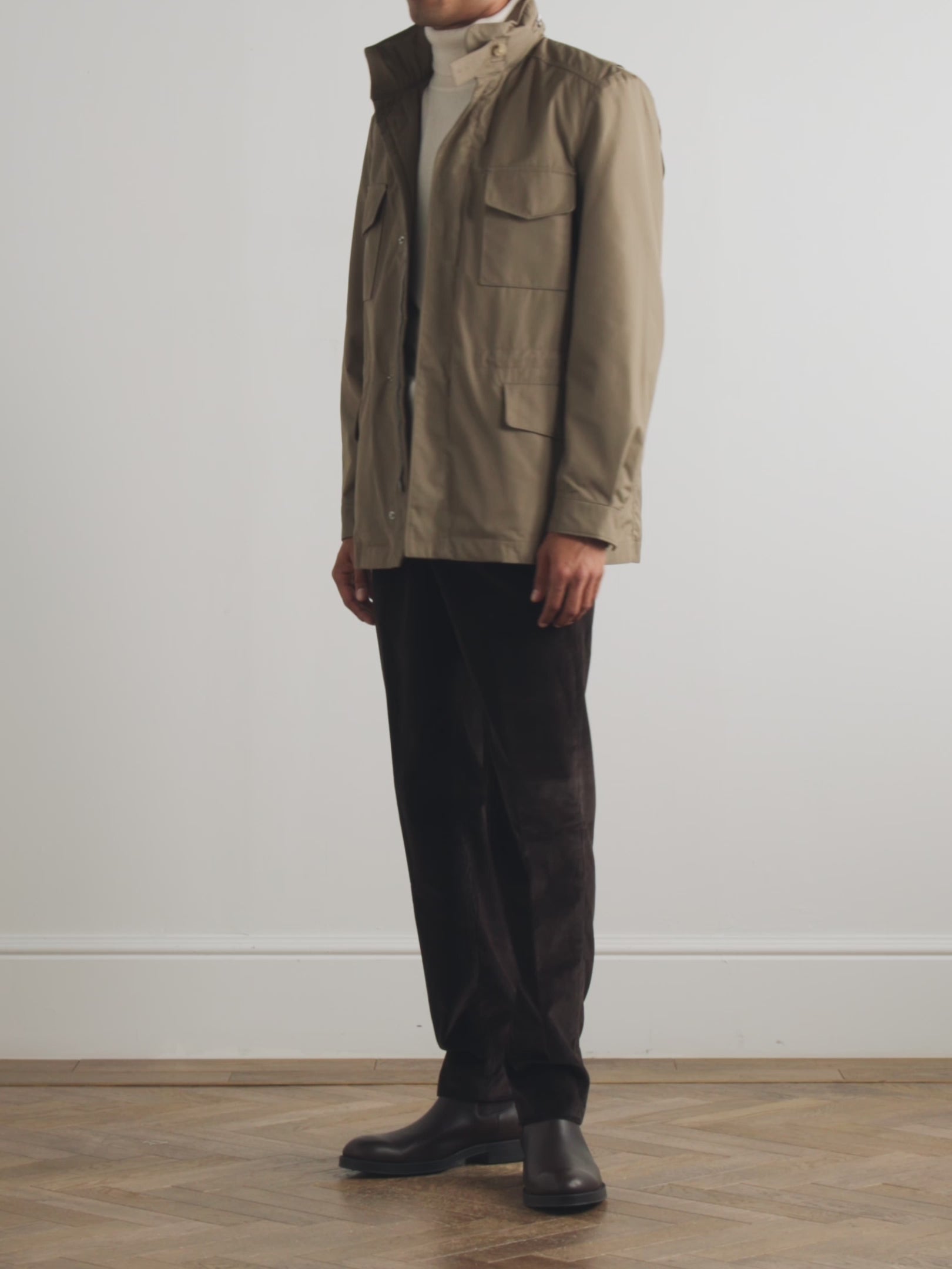 Jacket Loro Piana - Militaire Traveller - Beige