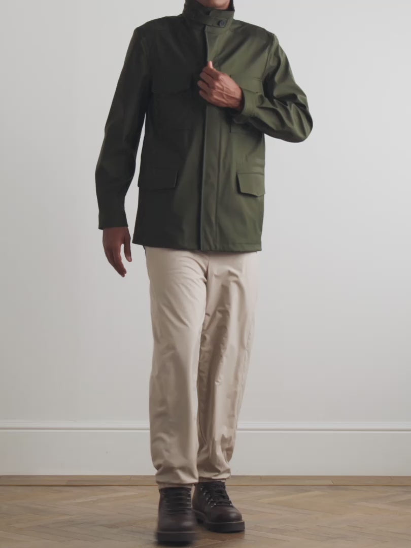 Jacket Loro Piana - Militaire Traveller - Vert