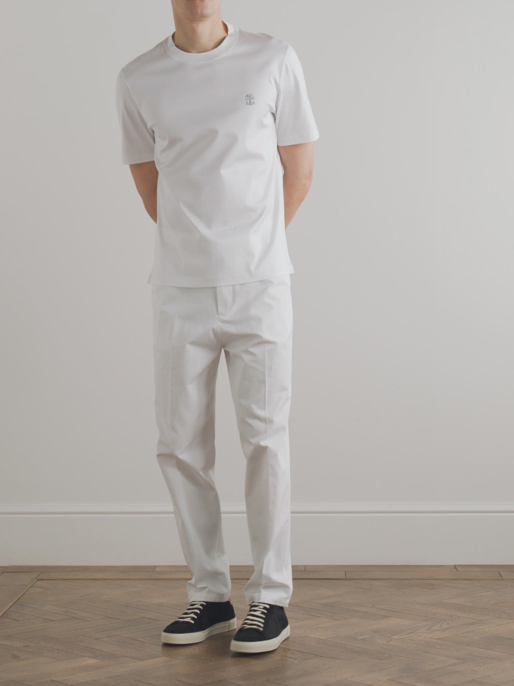 T-Shirt Brunello Cucinelli - Coton - Blanc