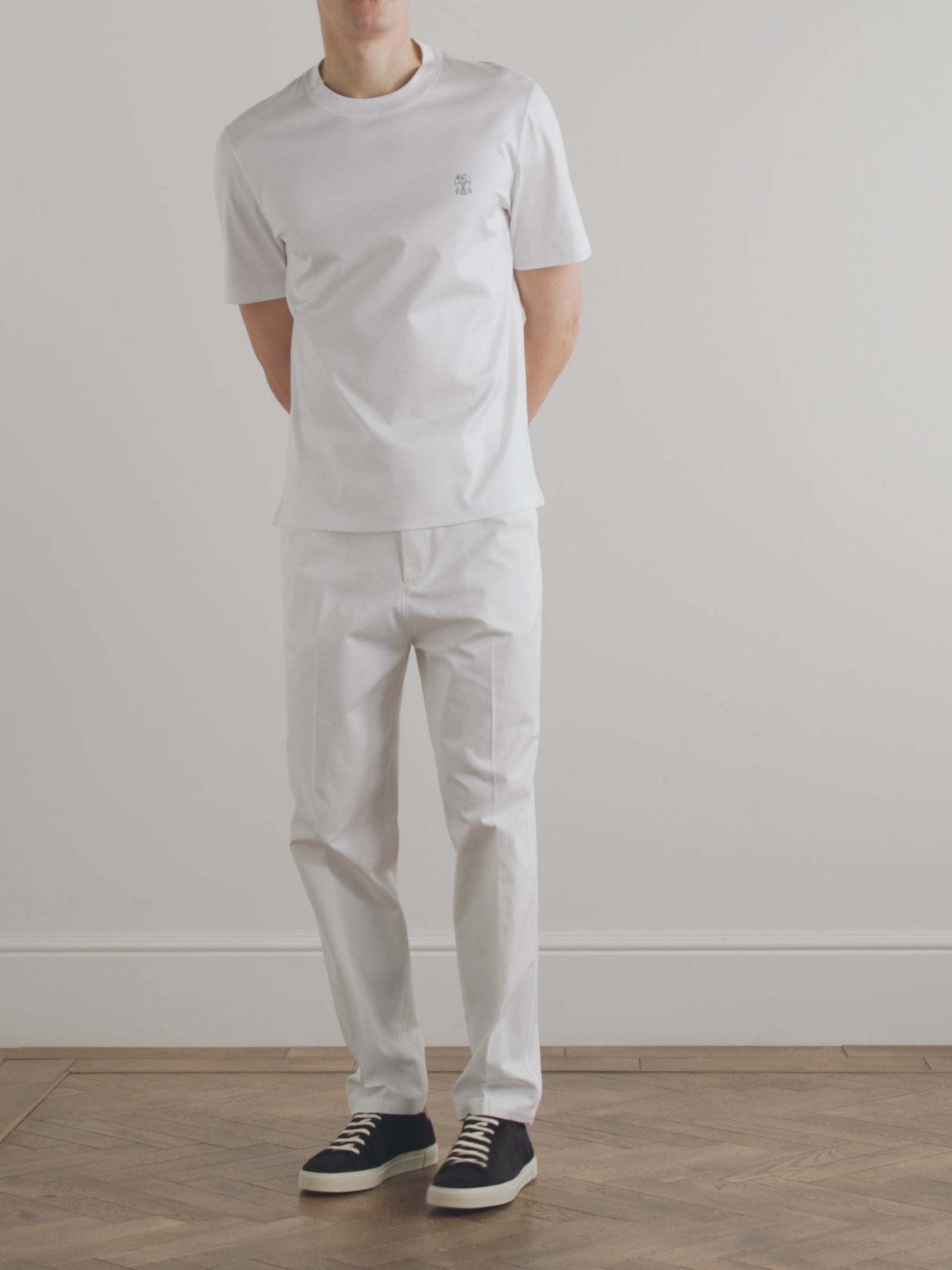 T-Shirt Brunello Cucinelli - Coton - Blanc