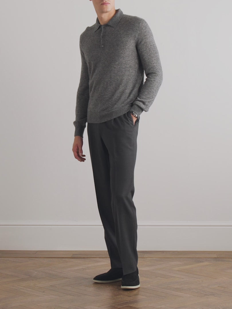 Polo Loro Piana - Baby Cashmere - Gris