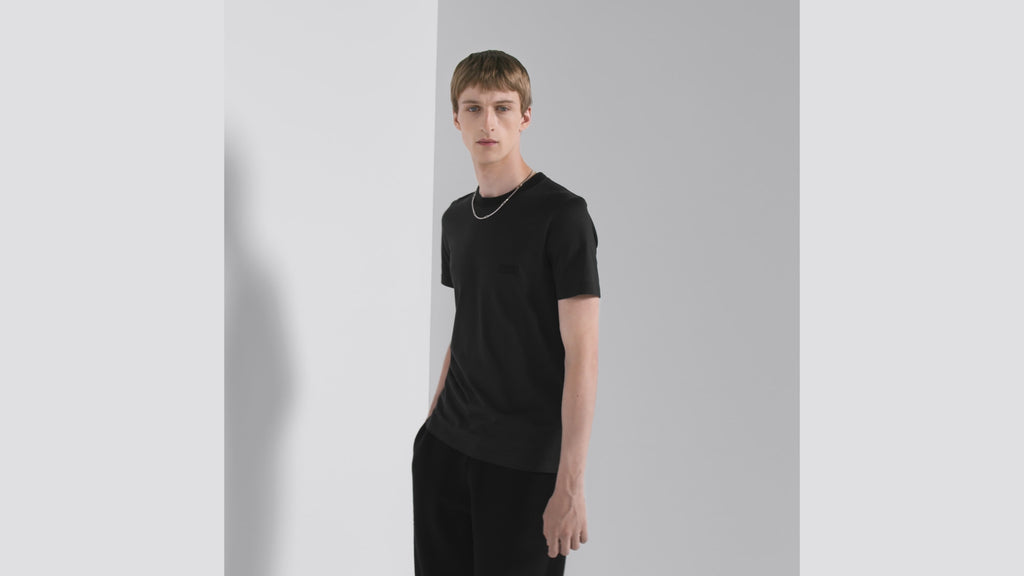 T-Shirt Christian Dior - Icon - Coton - Coupe Regular - Noir
