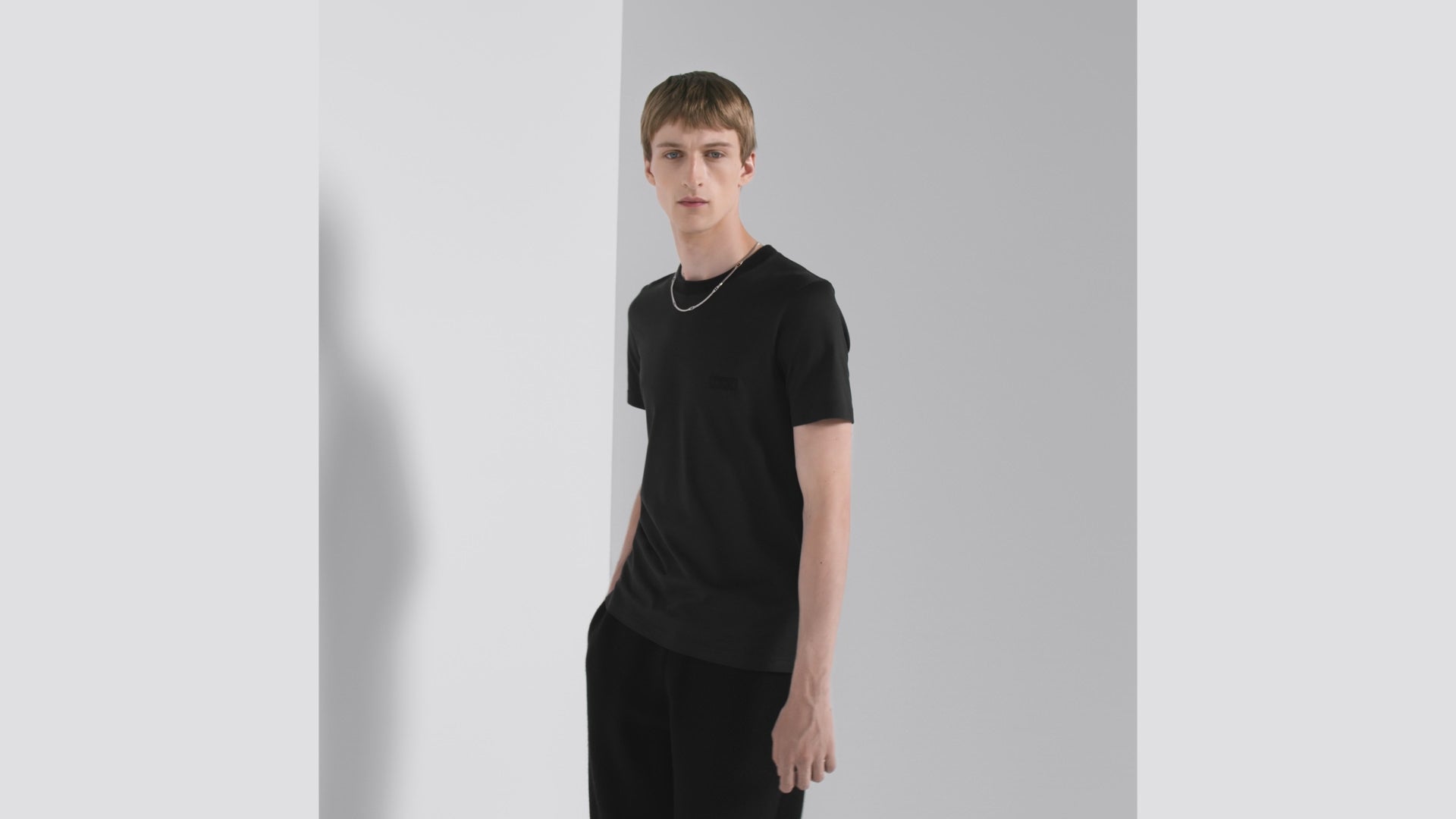T-Shirt Christian Dior - Icon - Coton - Coupe Regular - Noir
