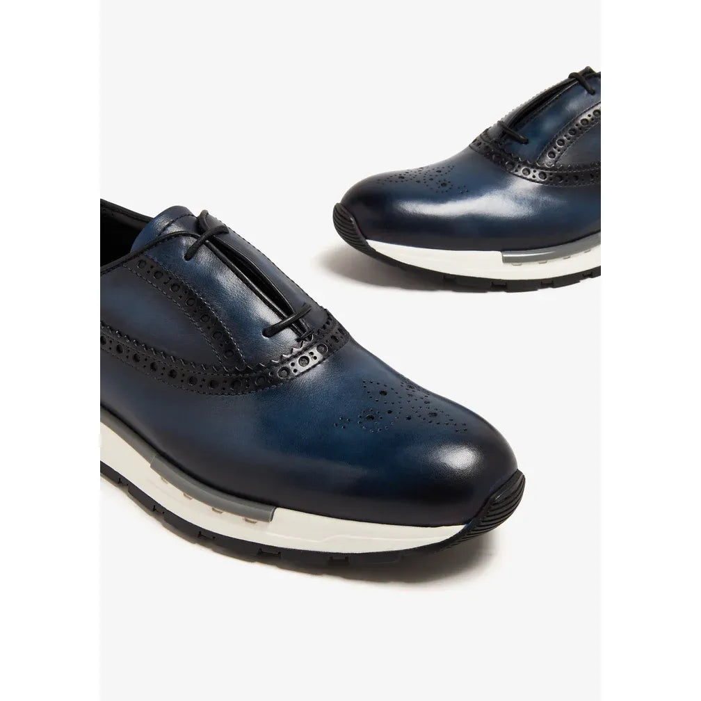 Espadrilles Berluti - Fast Track Oxford - Bleu