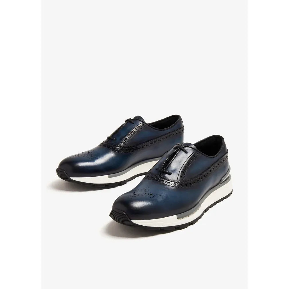 Espadrilles Berluti - Fast Track Oxford - Bleu