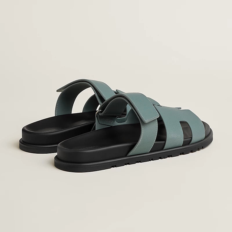 Sandales Hermes - Chypre - Bleu Tonnerre