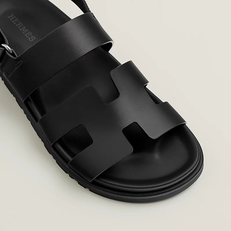 Sandales Hermes - Genius - Noir