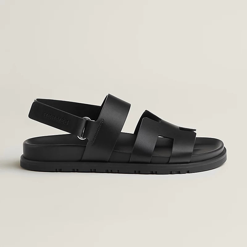 Sandales Hermes - Genius - Noir