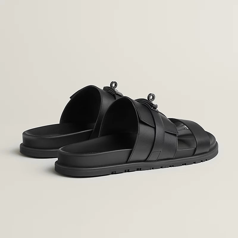 Sandales Hermes - Jackson - Full Noir