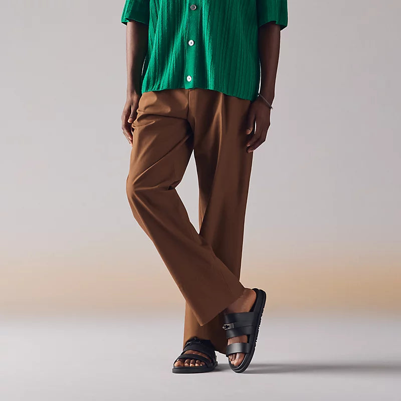 Sandales Hermes - Jackson - Full Noir
