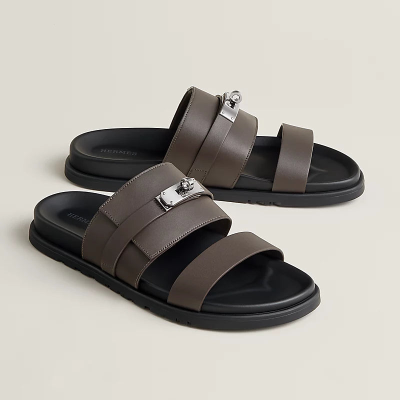 Sandales Hermes - Jackson - Écorce
