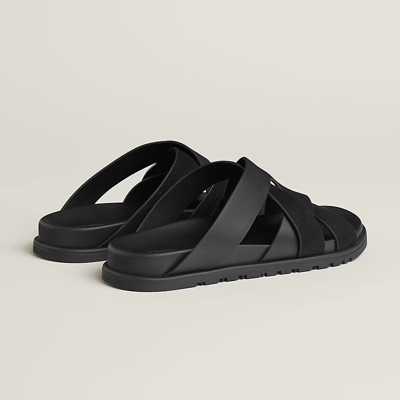 Sandales Hermes - Kazimir - Noir