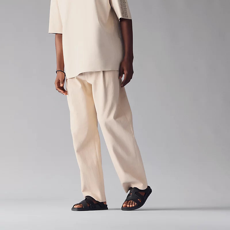 Sandales Hermes - Kazimir - Noir