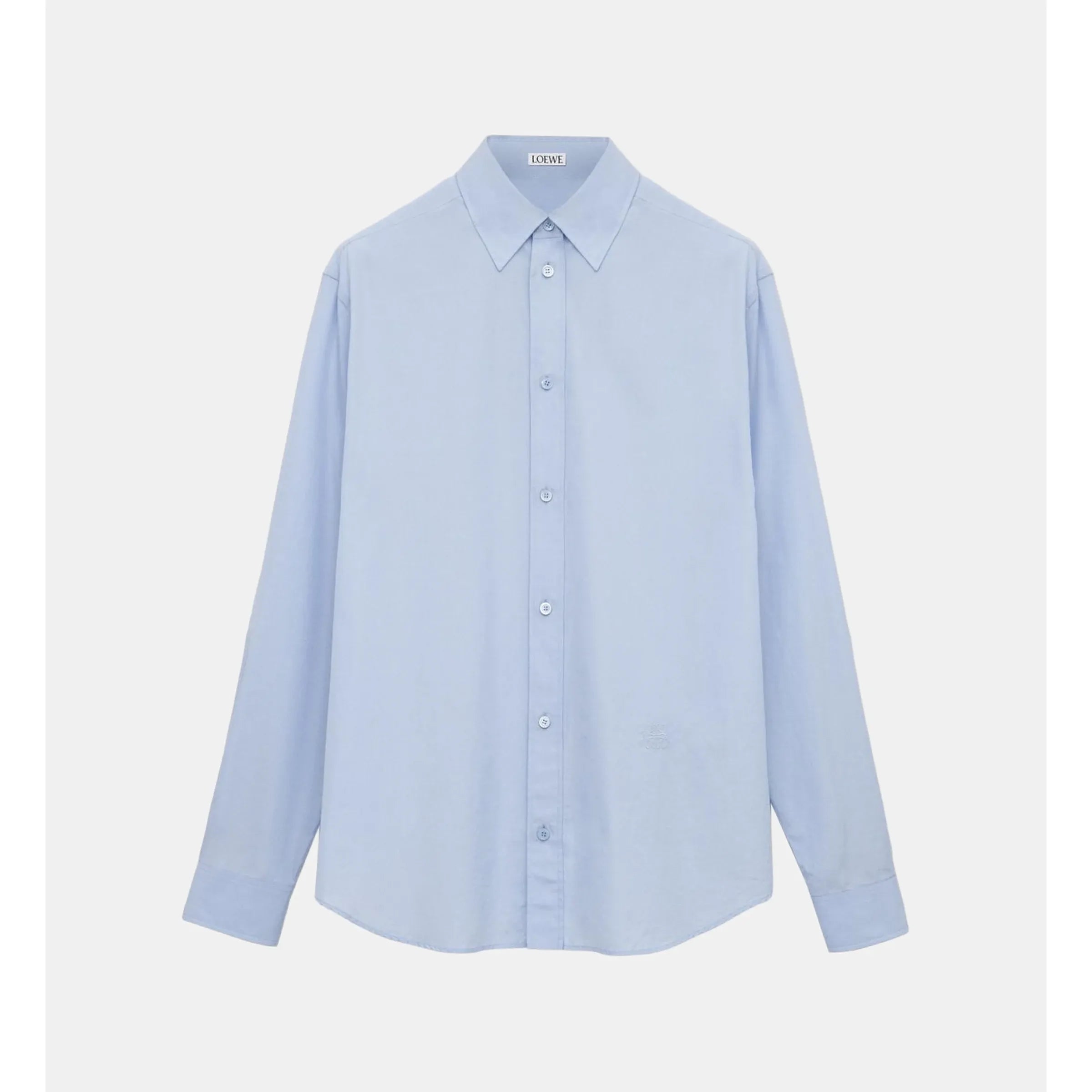 Chemise Loewe - Coton - Bleu Ciel