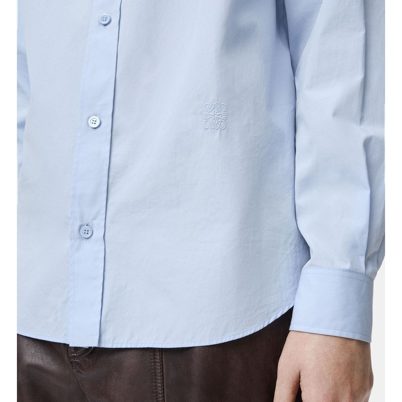 Chemise Loewe - Coton - Bleu Ciel