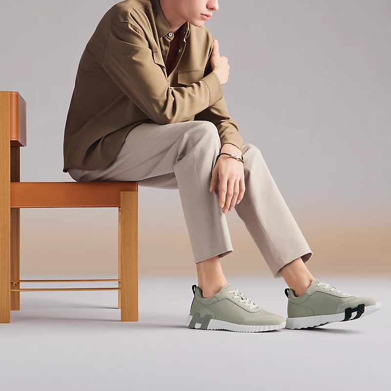 Espadrilles Hermes - Bouncing - Gris Arctique