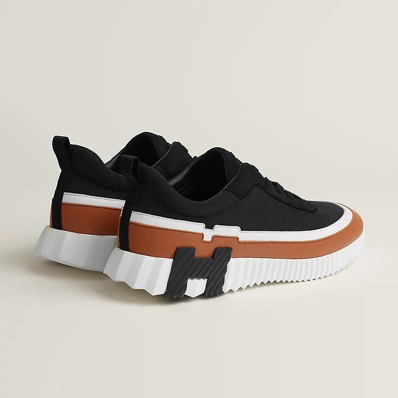 Espadrilles Hermes - Bouncing - Noir/Marron