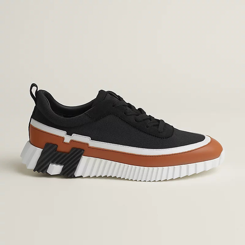 Espadrilles Hermes - Bouncing - Noir/Marron