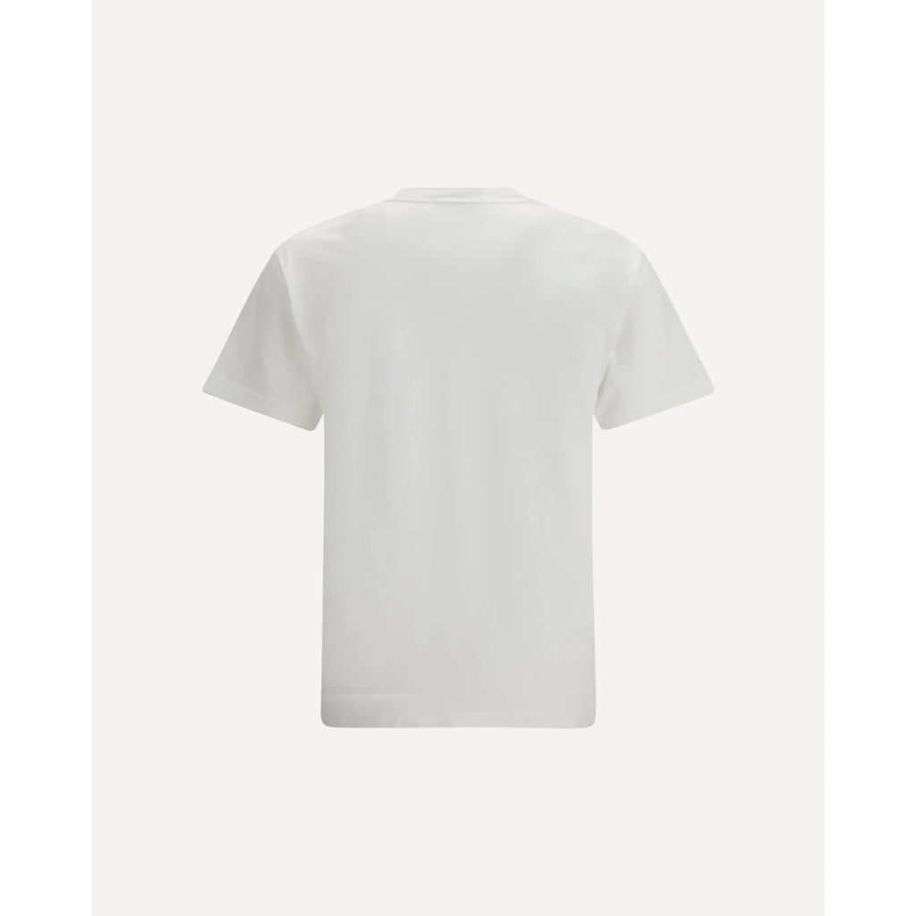 T-Shirt Stone Island - À patch logo - Blanc