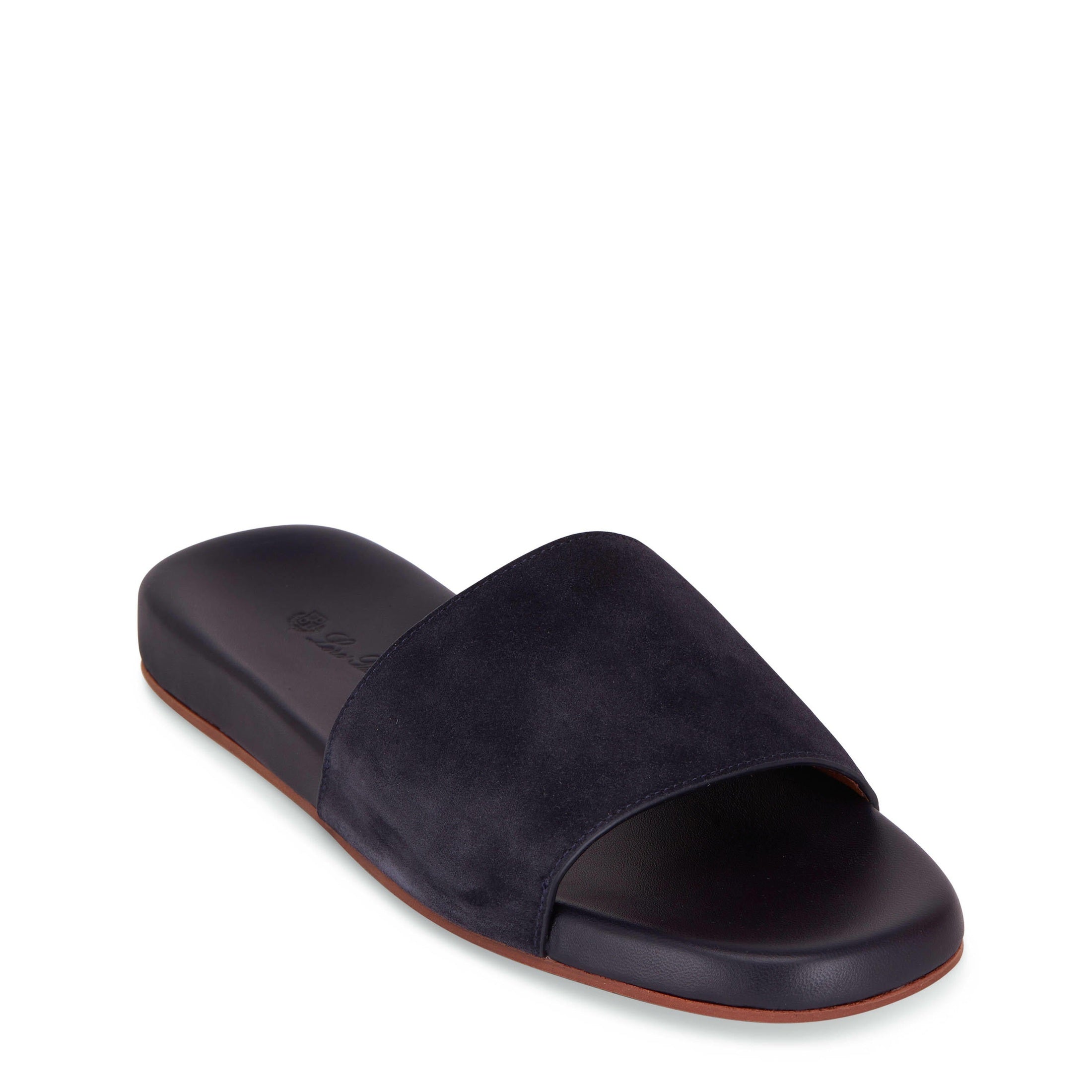 Sandales Loro Piana - Suede - Bleu Marine
