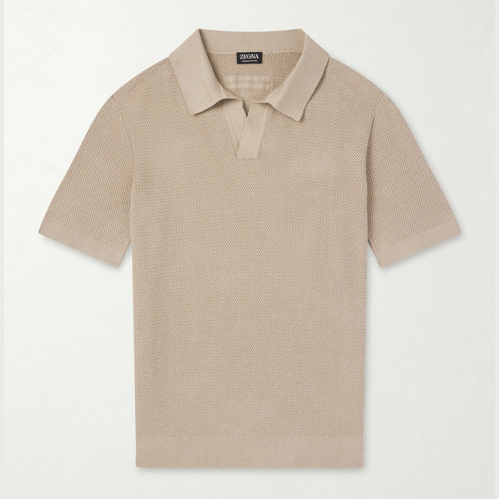 Polo Zegna - Coton - Beige