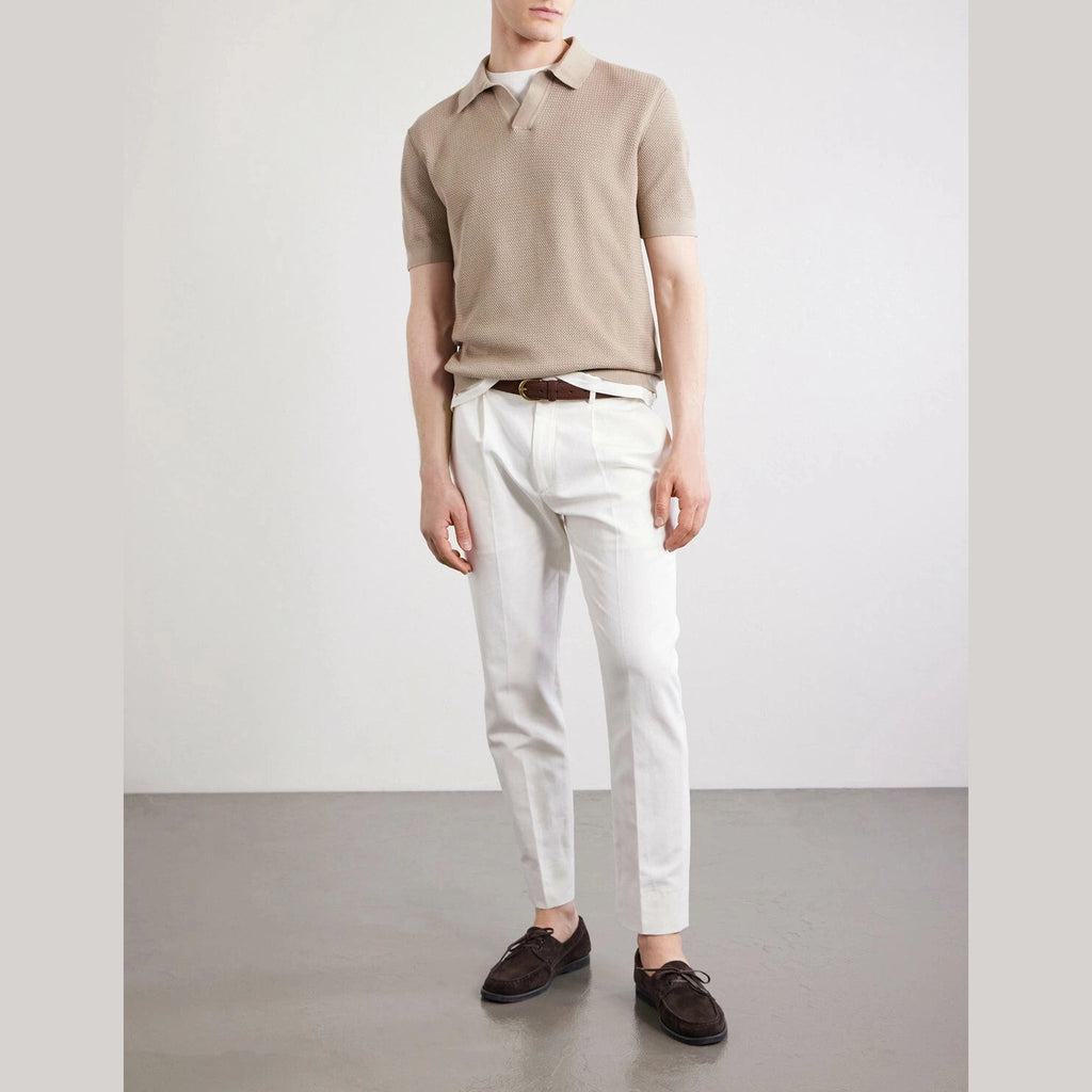Polo Zegna - Coton - Beige