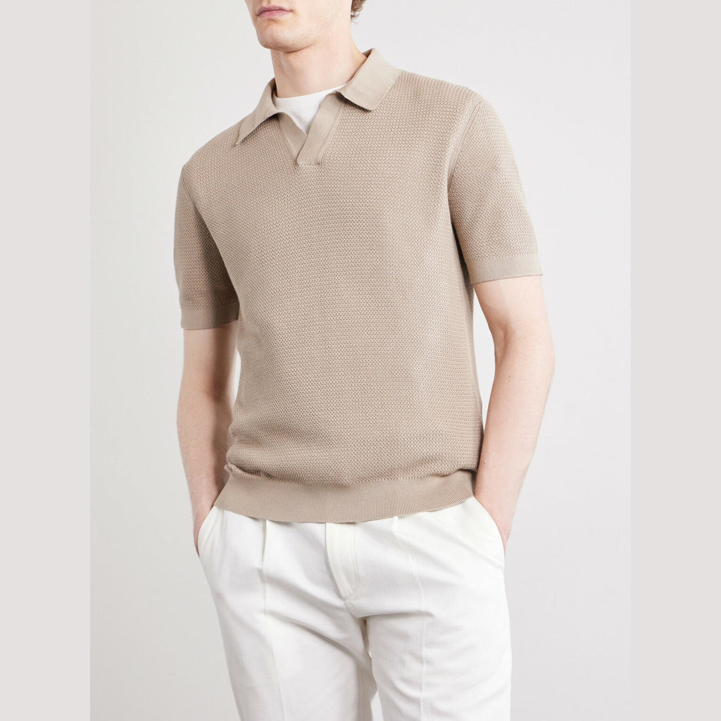 Polo Zegna - Coton - Beige