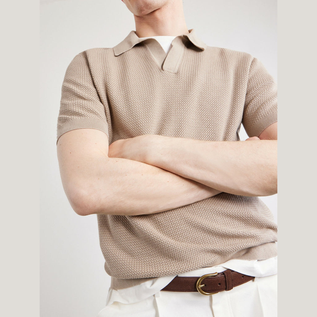Polo Zegna - Coton - Beige