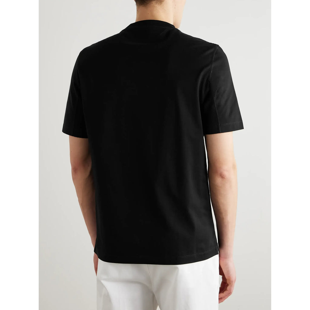 T-Shirt Brunello Cucinelli - Coton - Noir