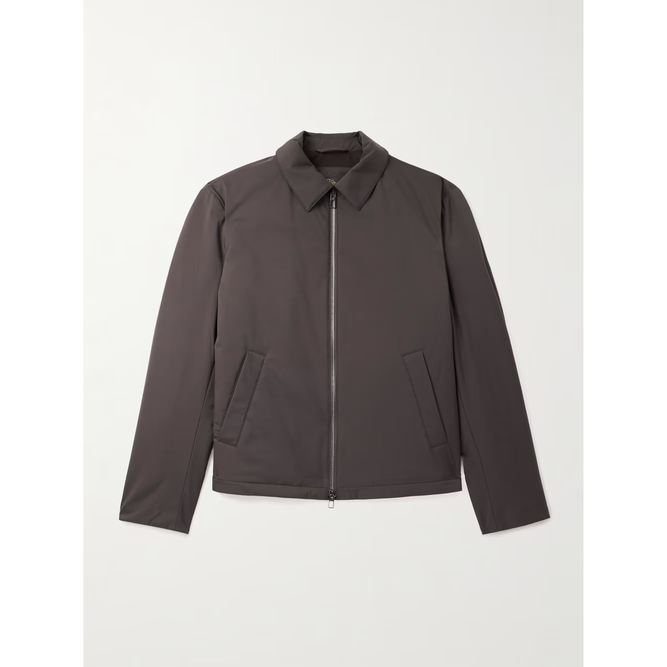 Jacket Loro Piana - Marin Microfibre - Marron