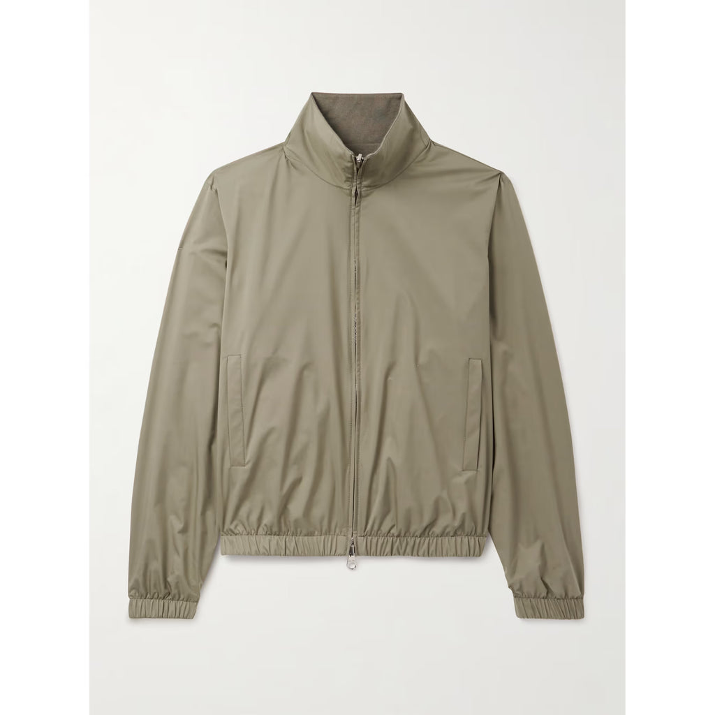 Bomber Loro Piana - En tissu Windmate - Vert