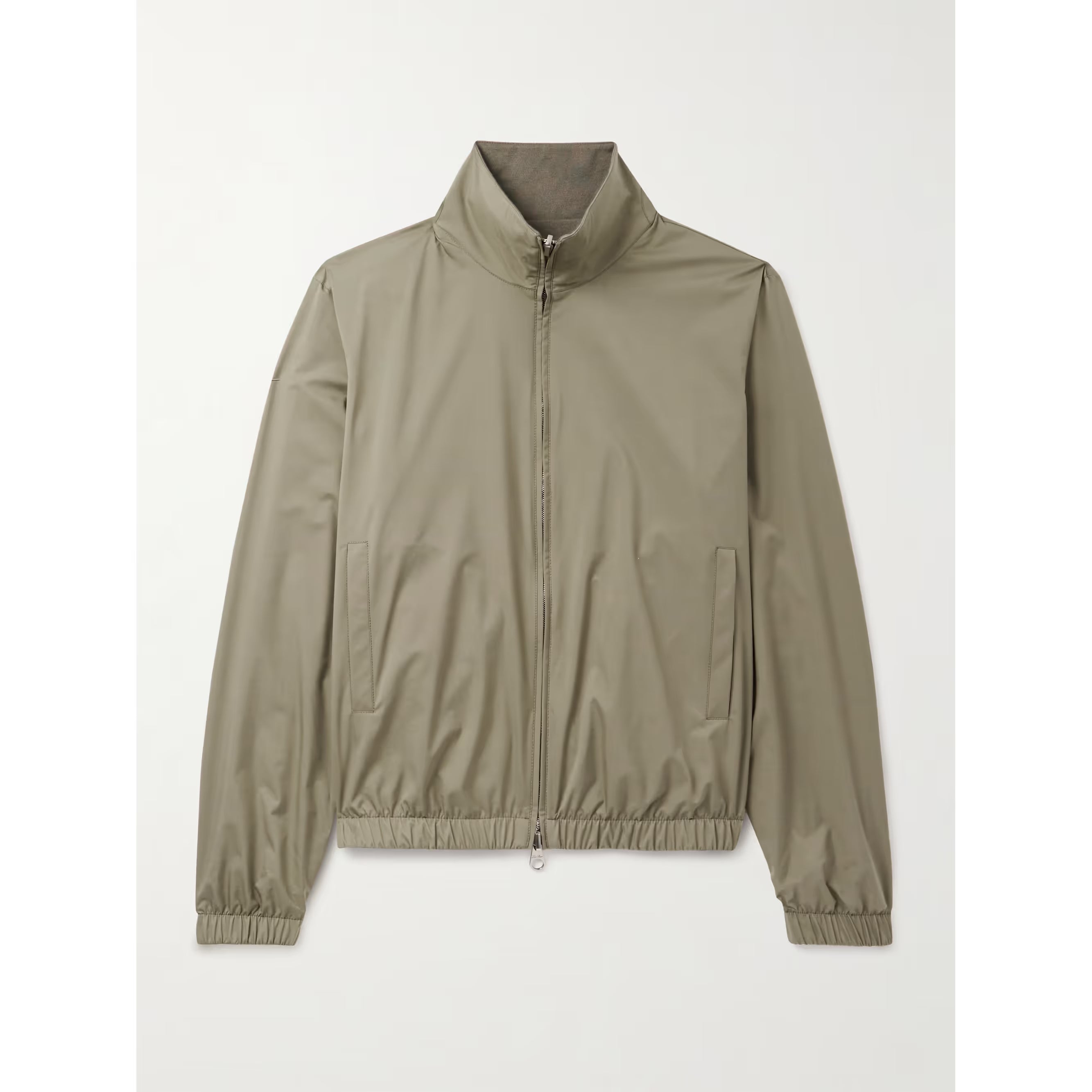 Bomber Loro Piana - En tissu Windmate - Vert
