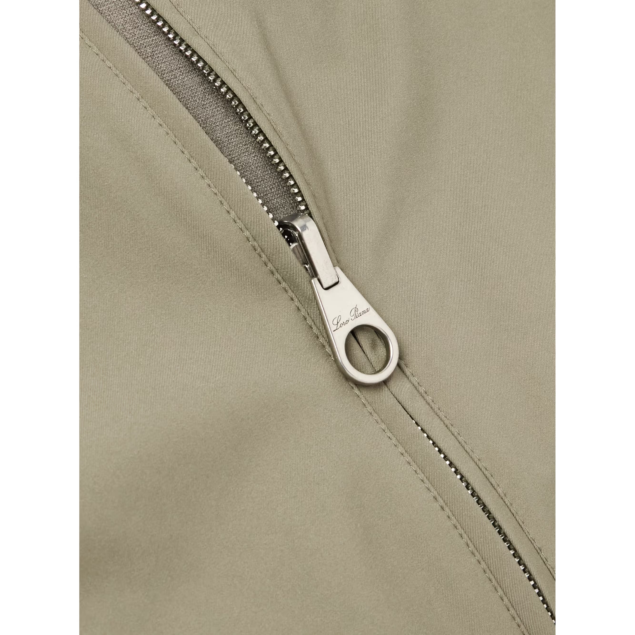 Bomber Loro Piana - En tissu Windmate - Vert
