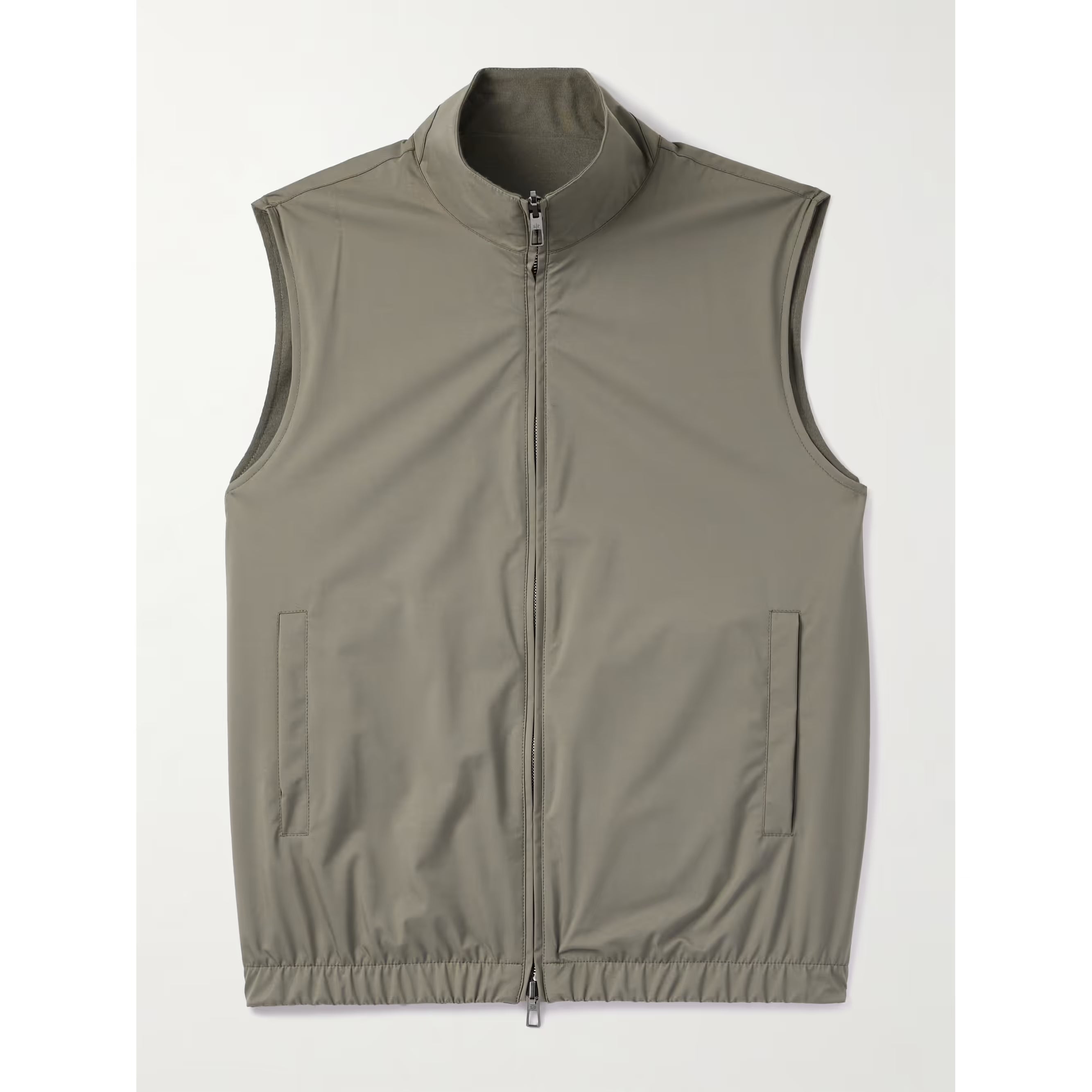 Gilet Loro Piana - Slim-Fit Reversible Storm System® WindWish™ - Vert