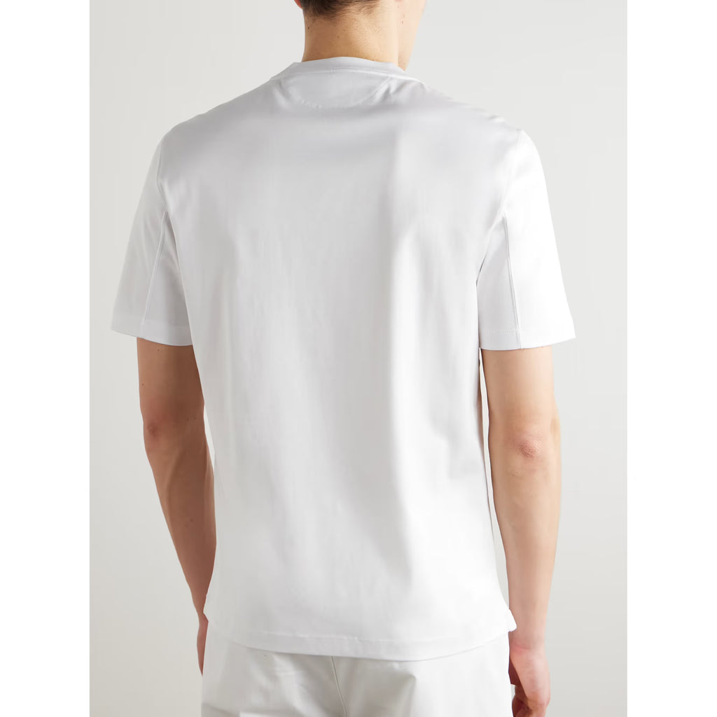 T-Shirt Brunello Cucinelli - Coton - Blanc