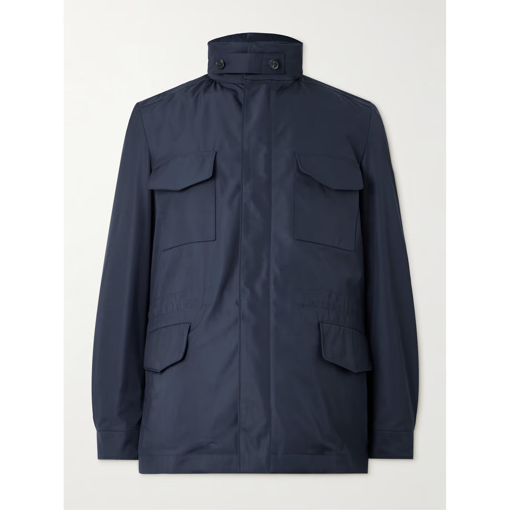 Jacket Loro Piana - Militaire Traveller - Bleu Marine