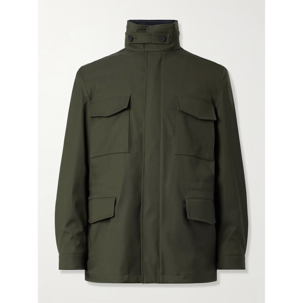 Jacket Loro Piana - Militaire Traveller - Vert